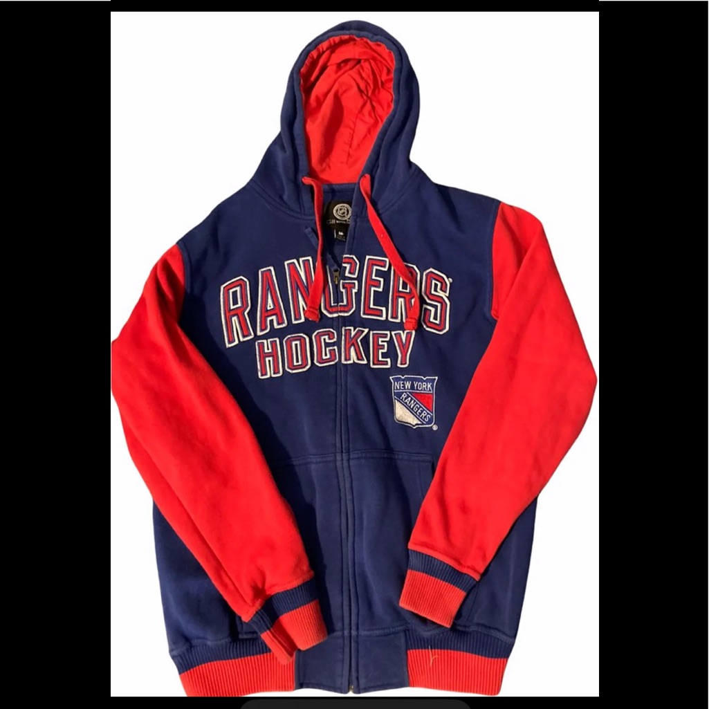 Vintage Nhl Rangers Hockey Hoodie